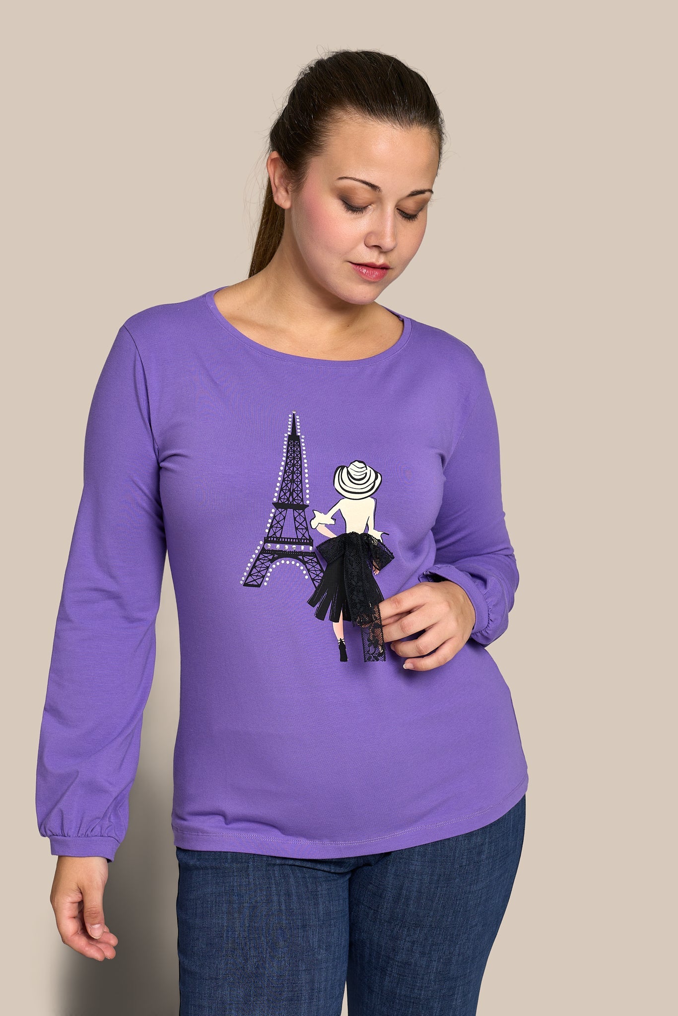 Camiseta Manga Larga TORRE EIFFEL