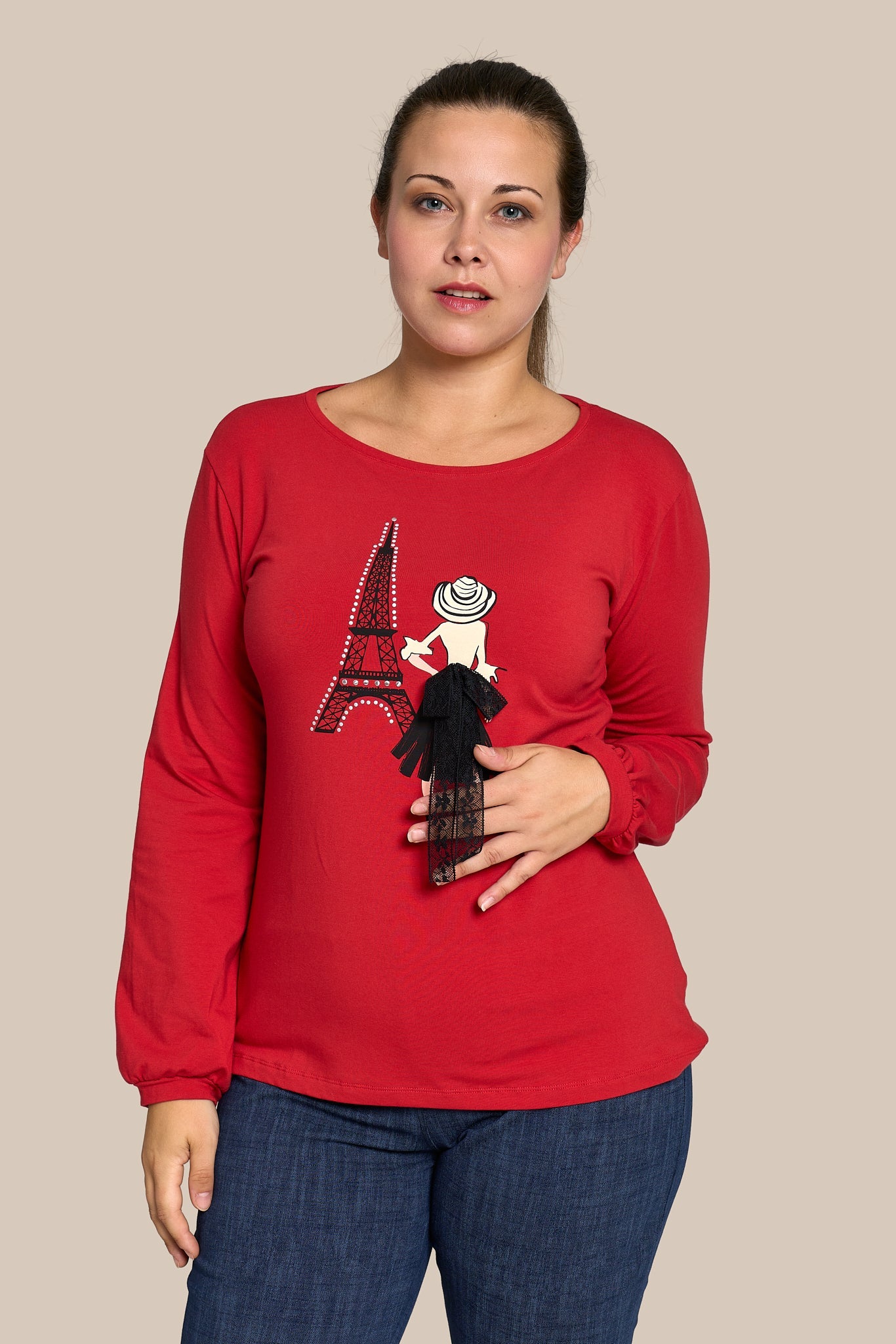 Camiseta Manga Larga TORRE EIFFEL