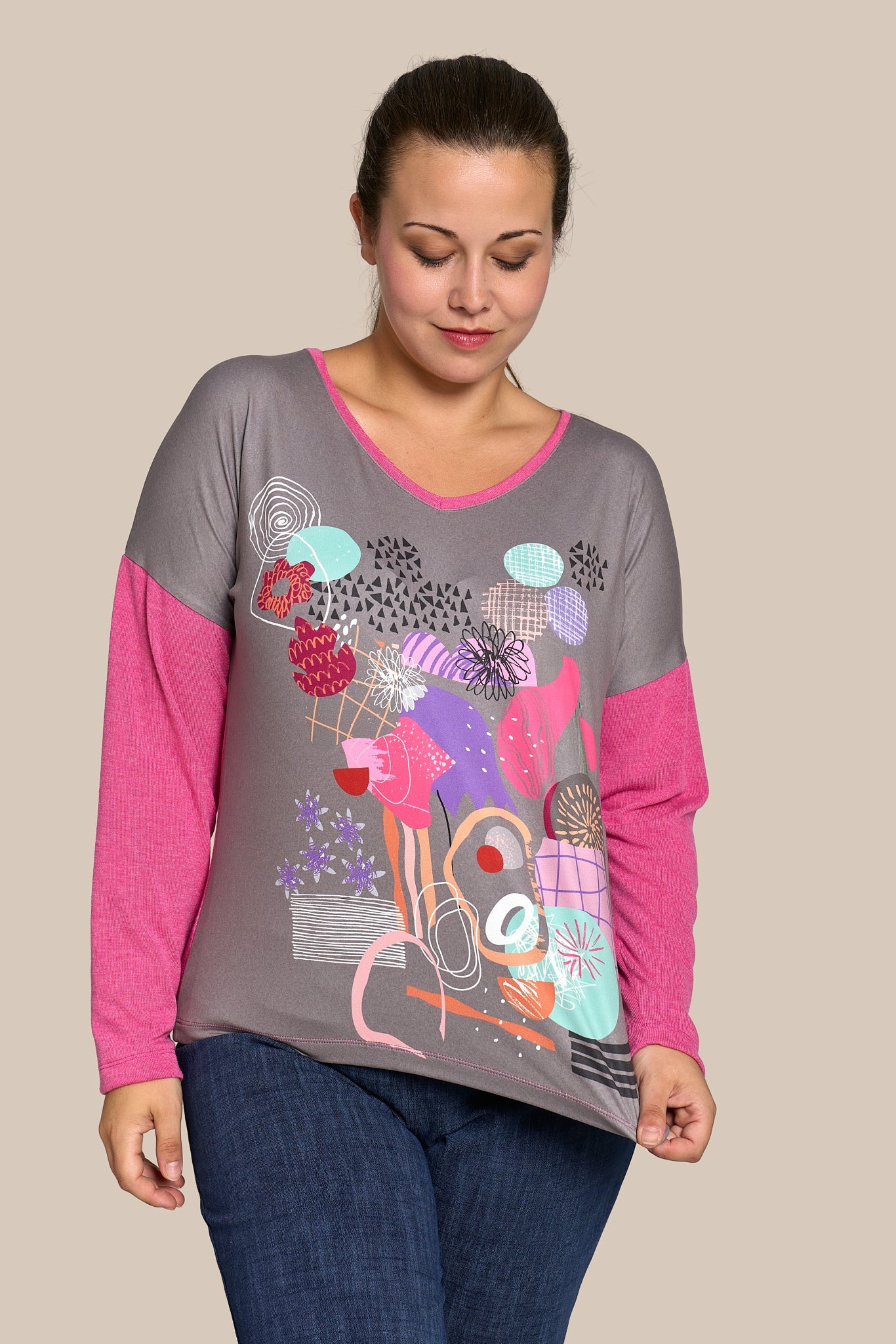 Camiseta Manga Larga ABSTRACT