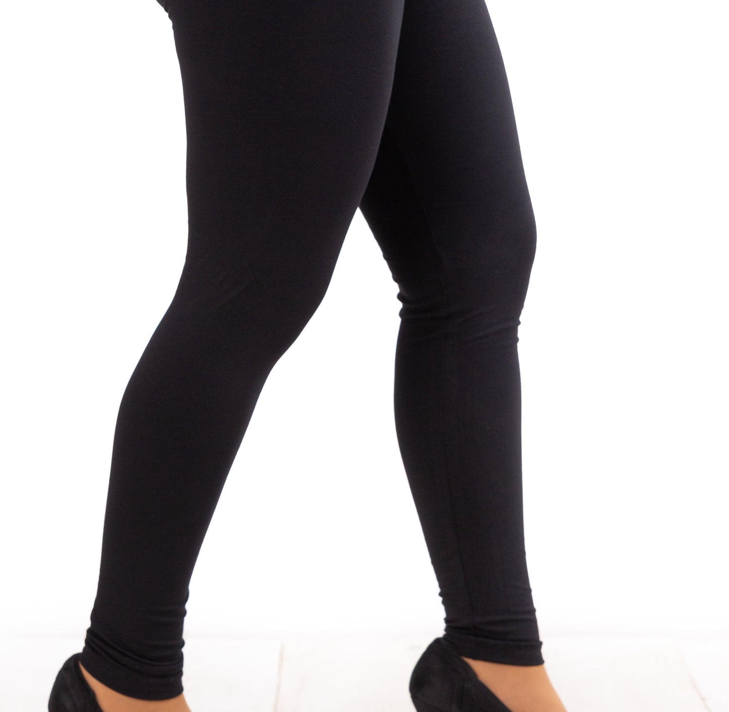 Legging básico liso negro