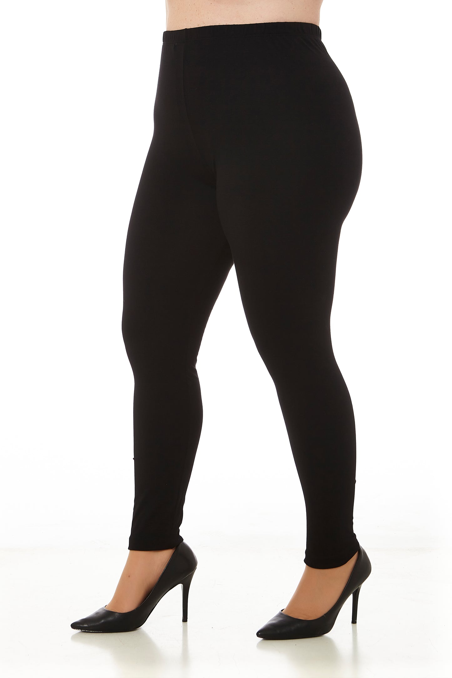 Legging básico liso negro