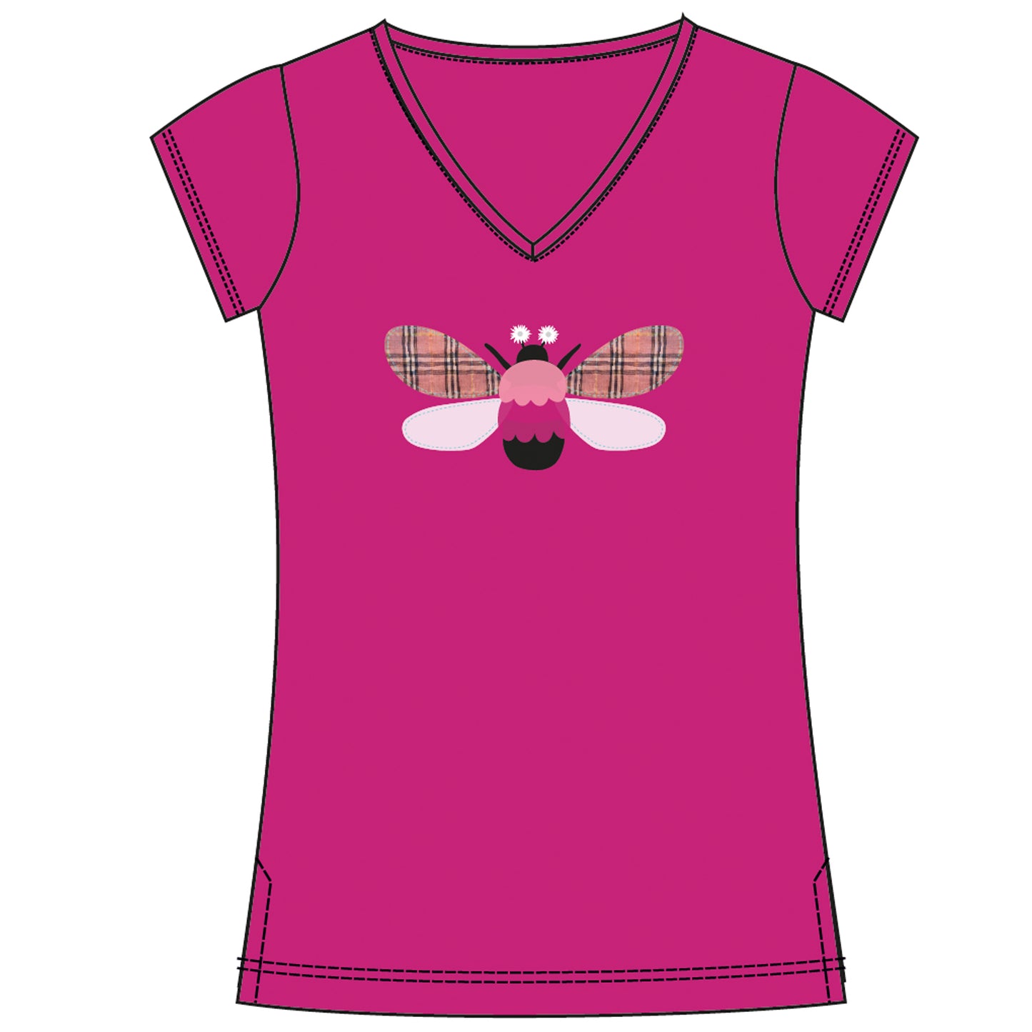 Camiseta abeja