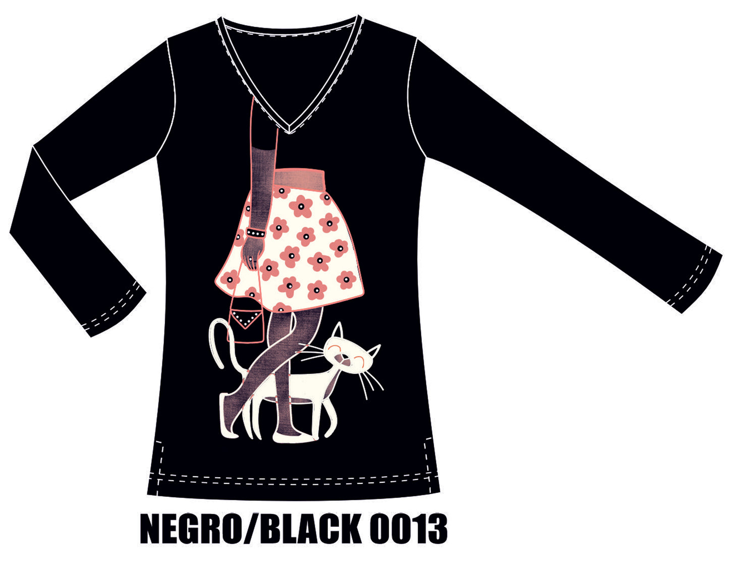 Camiseta paseando a missy