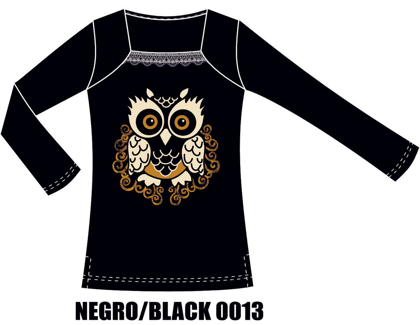 Camiseta búho