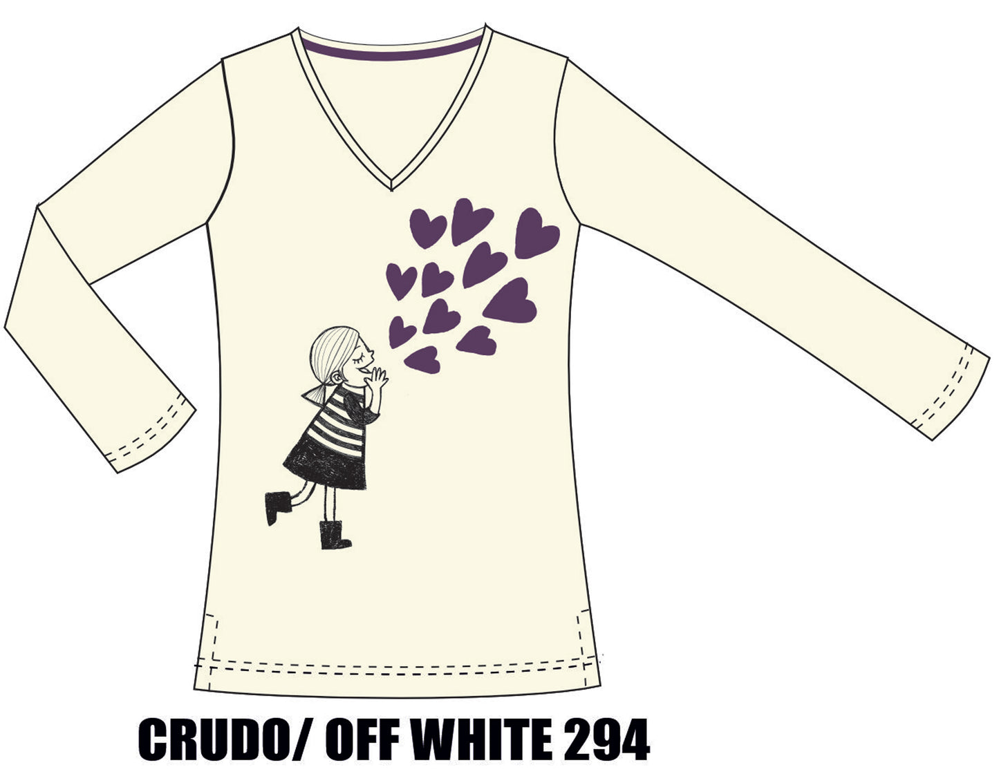 Camiseta gritando amor