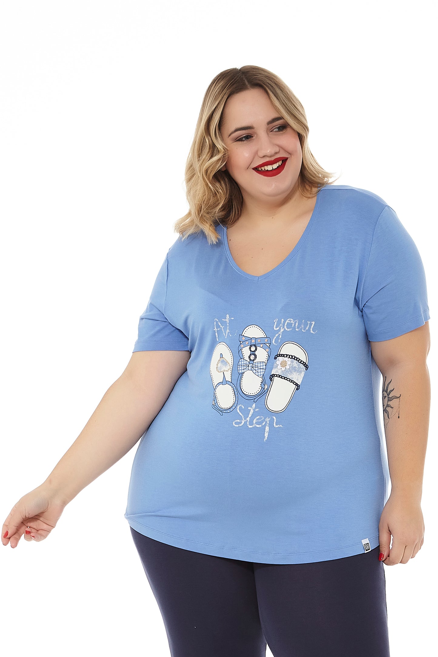 CAMISETA LARGA A TU PASO