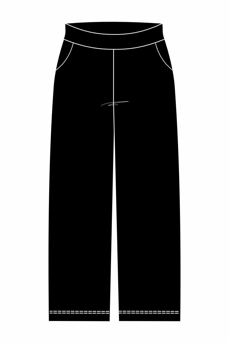 Pantalón Largo ANCHO FELPA