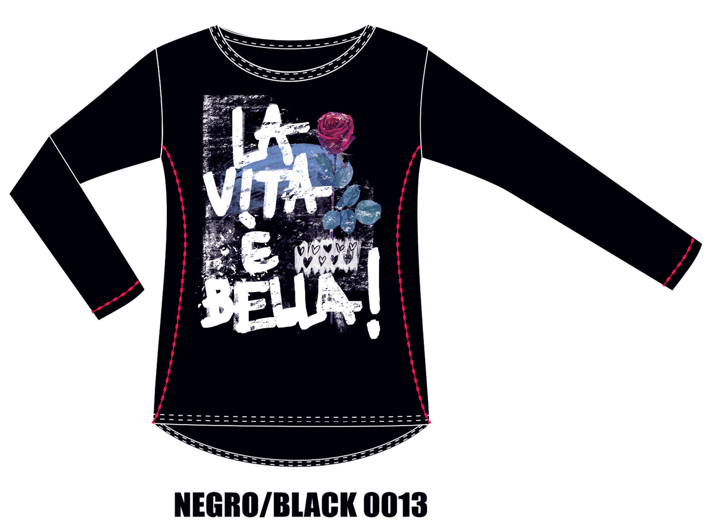 Sudadera la vita é bella