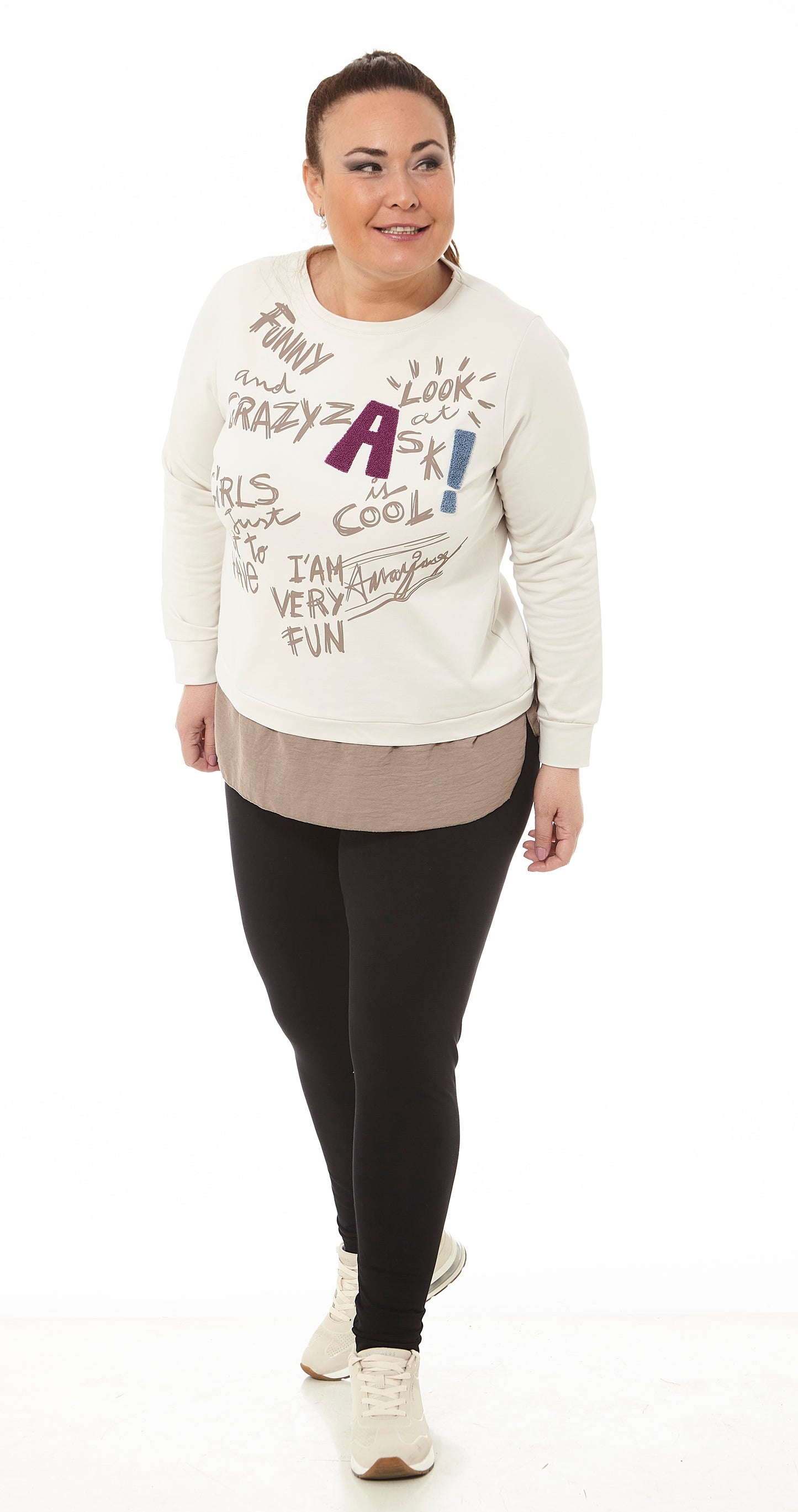 SUDADERA DIVERTIDA Y LOCA