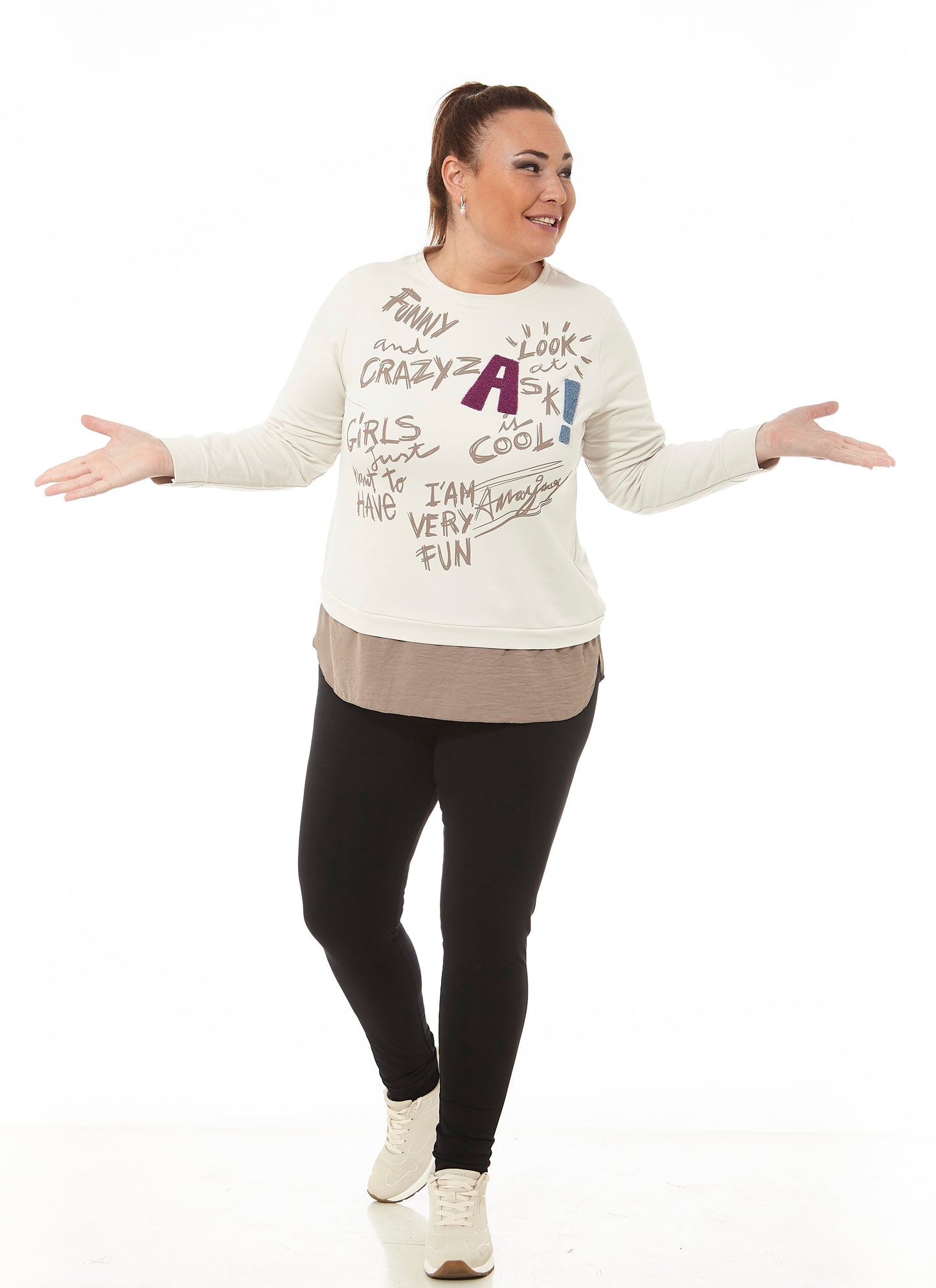 SUDADERA DIVERTIDA Y LOCA