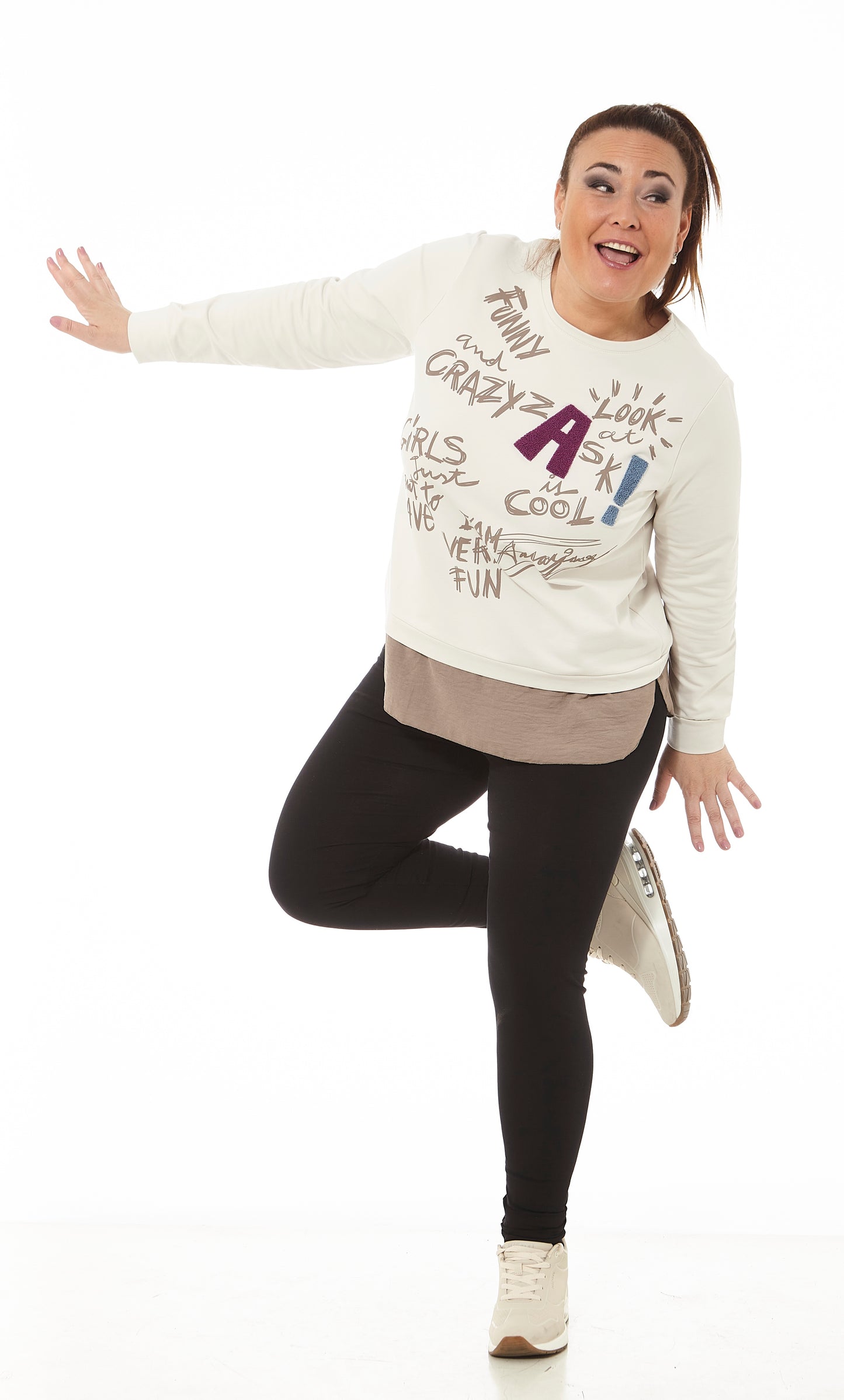 SUDADERA DIVERTIDA Y LOCA