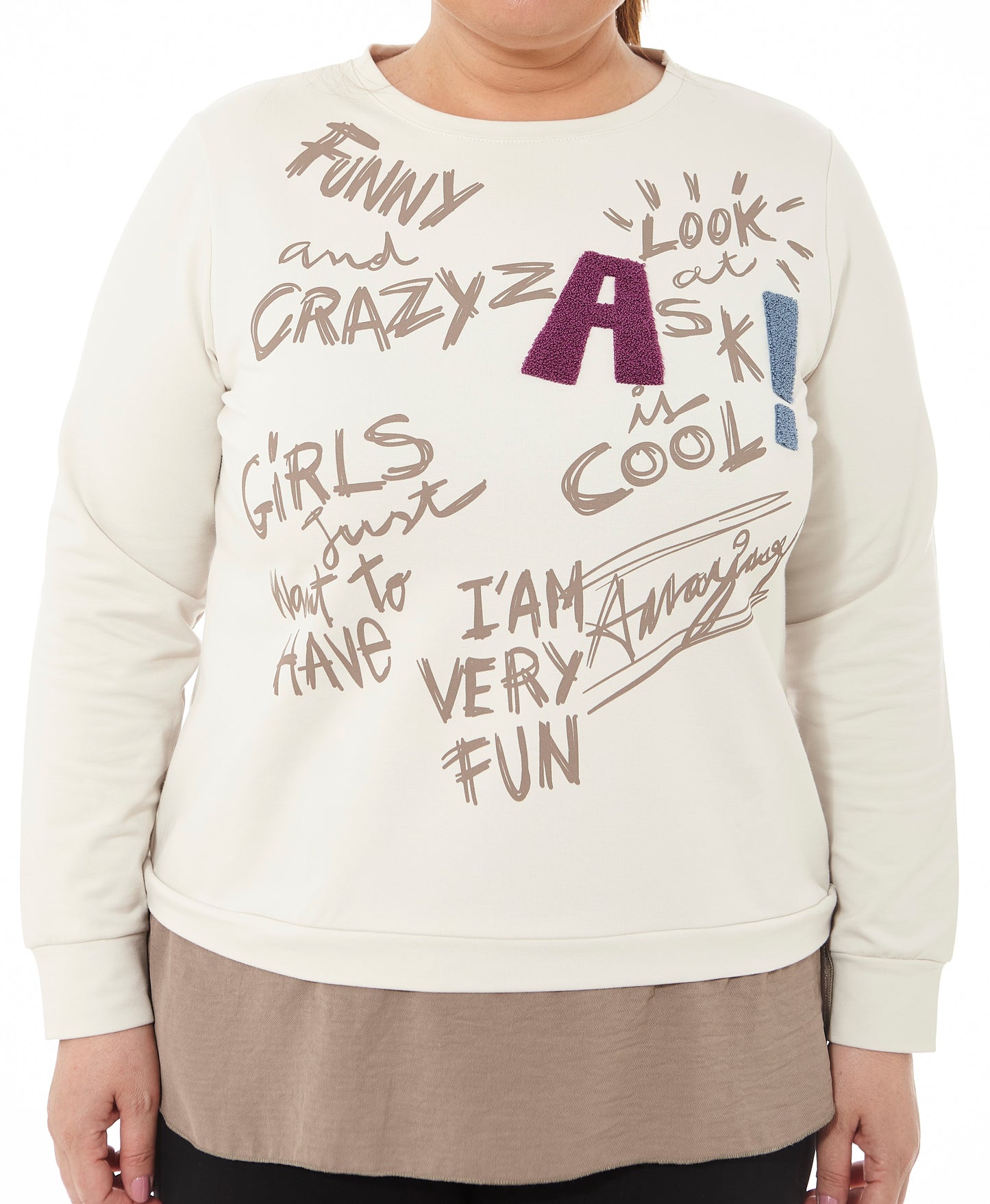 SUDADERA DIVERTIDA Y LOCA