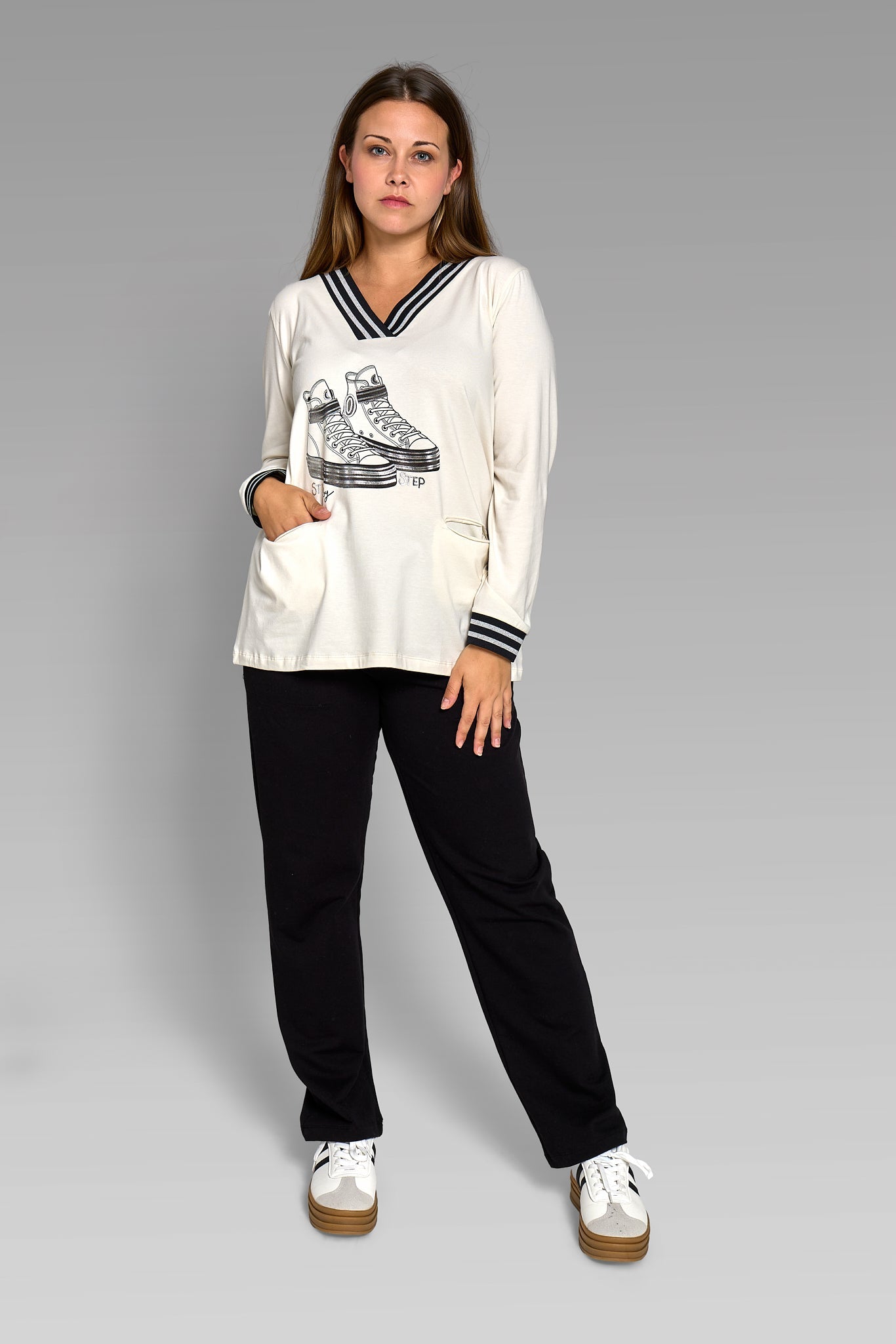 Camiseta Manga Larga STEP