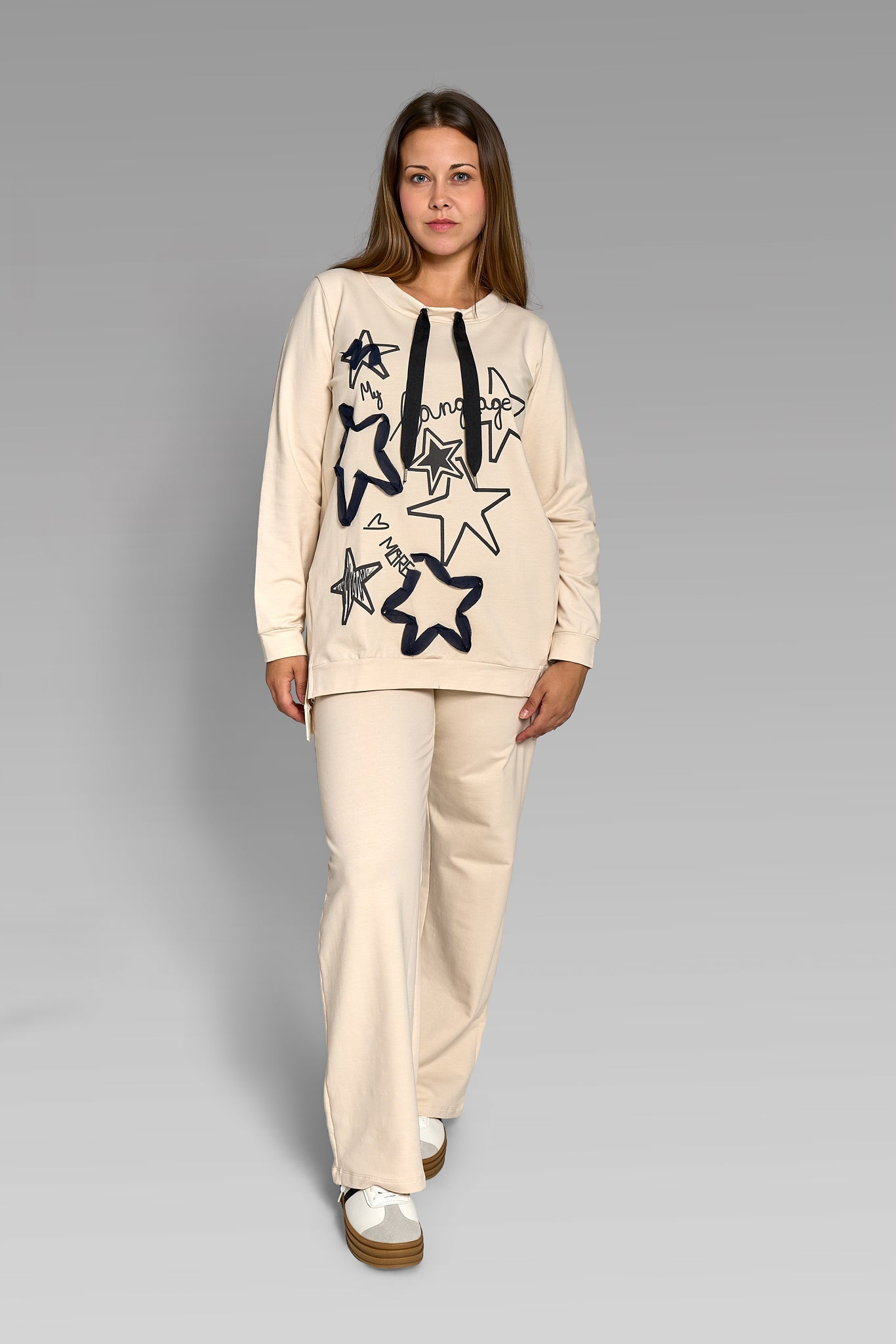 Sudadera Manga Larga MY LANGUAGE I LOVE MORE