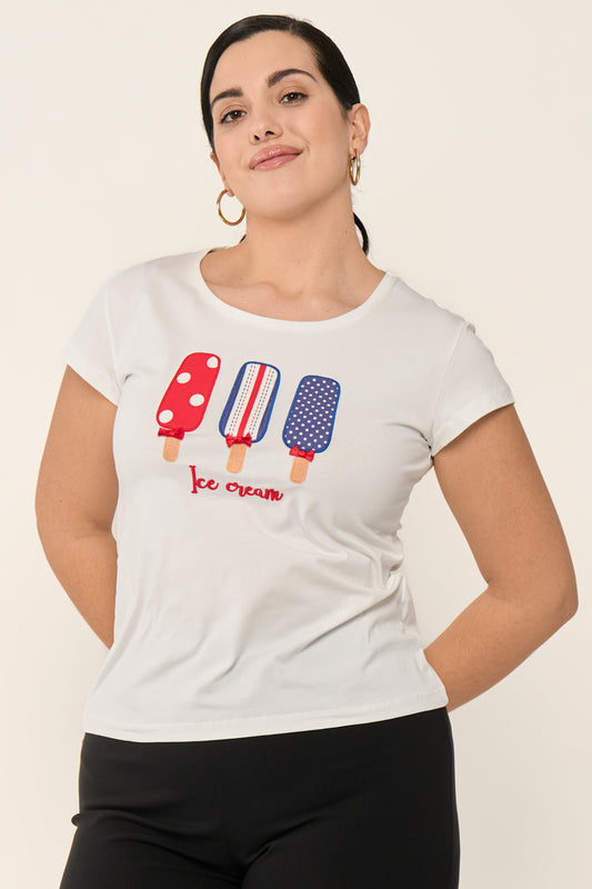 Camiseta Helados