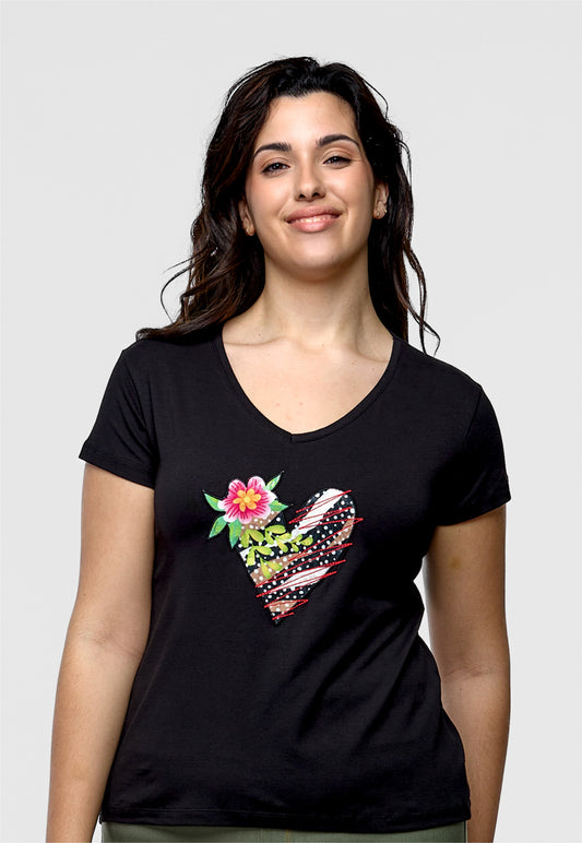 Camiseta Corazón Animal