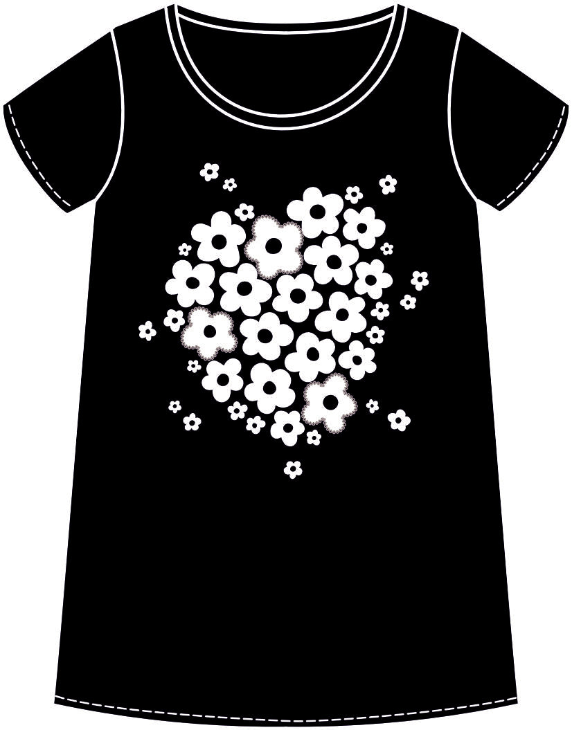 Camiseta Flores Lentejuelas