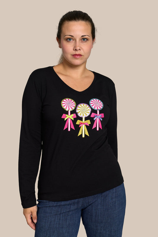 Camiseta Manga Larga PIRULETAS