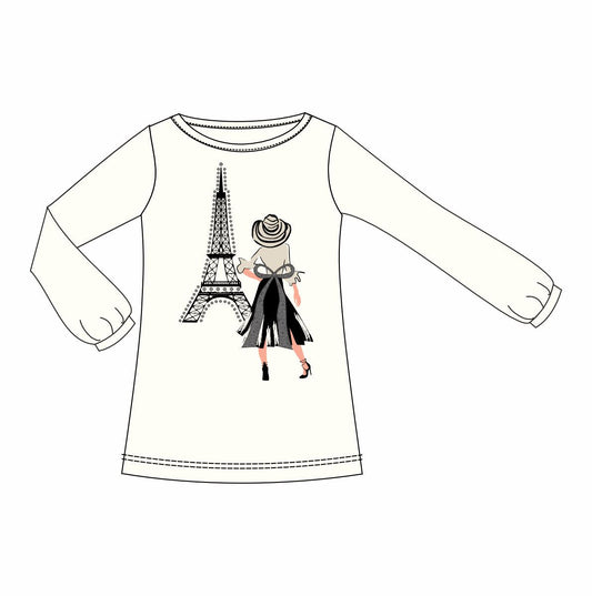 Camiseta Manga Larga TORRE EIFFEL