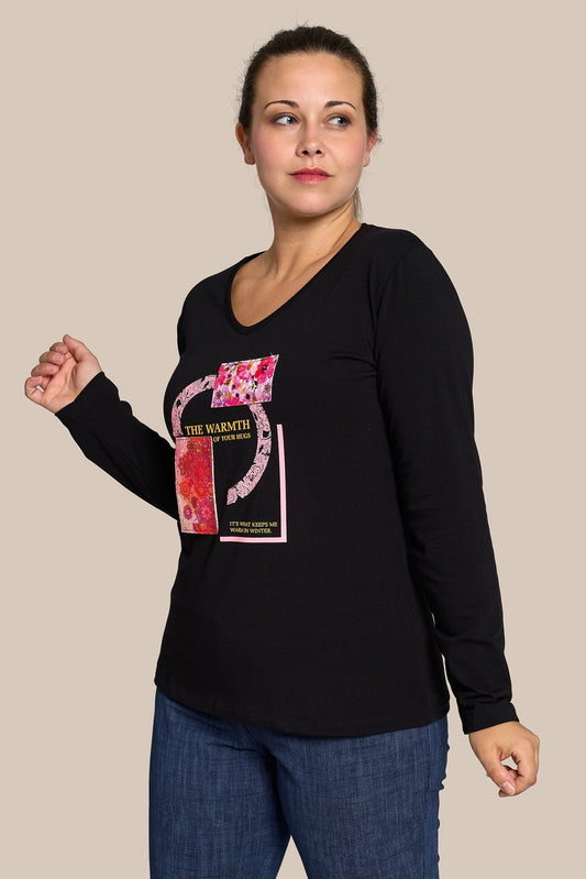 Camiseta Manga Larga EL CALOR DE TUS ABRAZOS