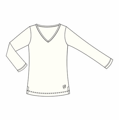 Camiseta básica pico