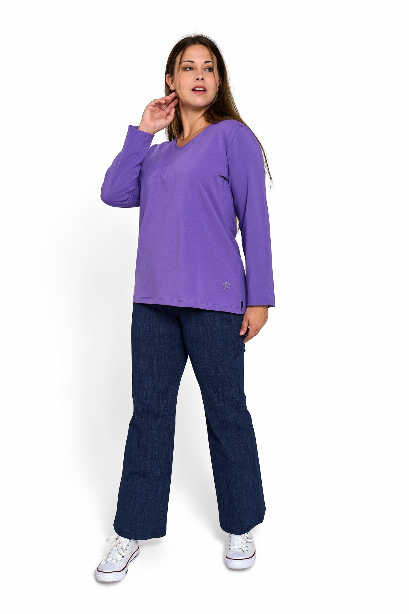 Camiseta básica pico