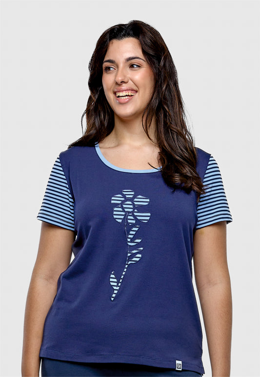 Camiseta Flor Romantic