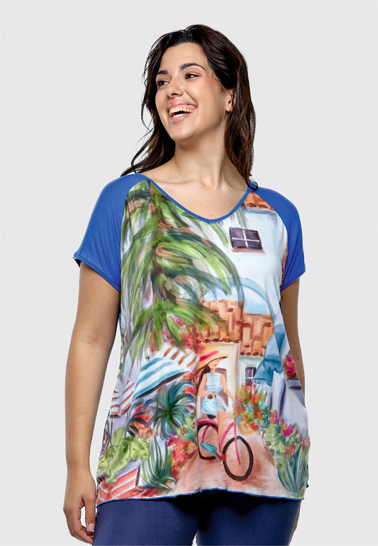 Camiseta Paseo en Bicicleta