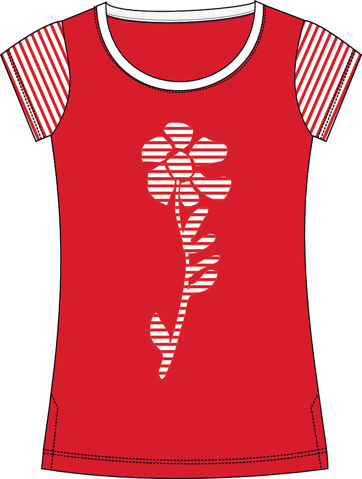 Camiseta Flor Romantic
