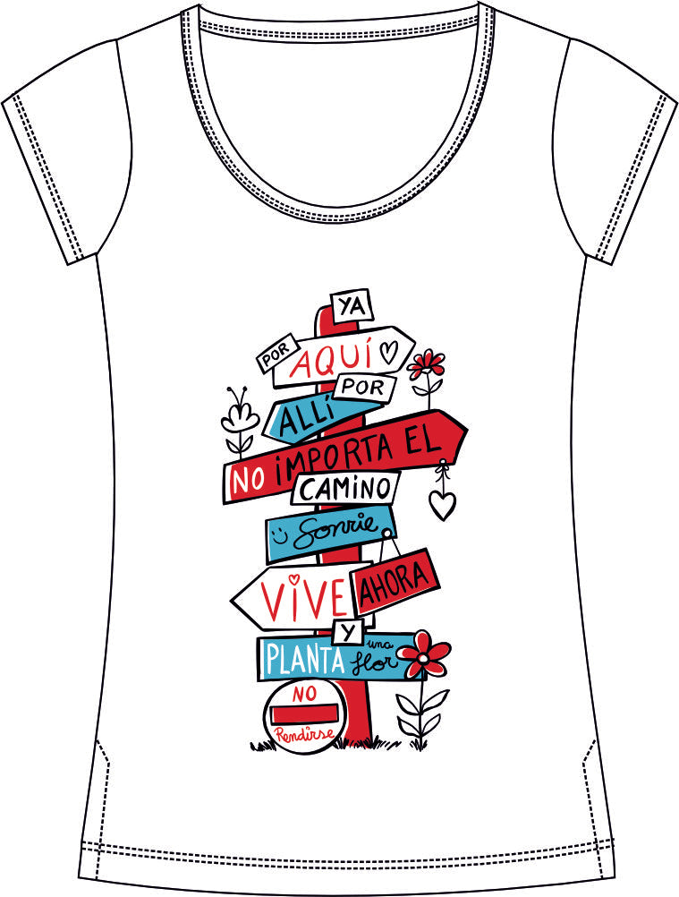 Camiseta Prohibido Rendirse