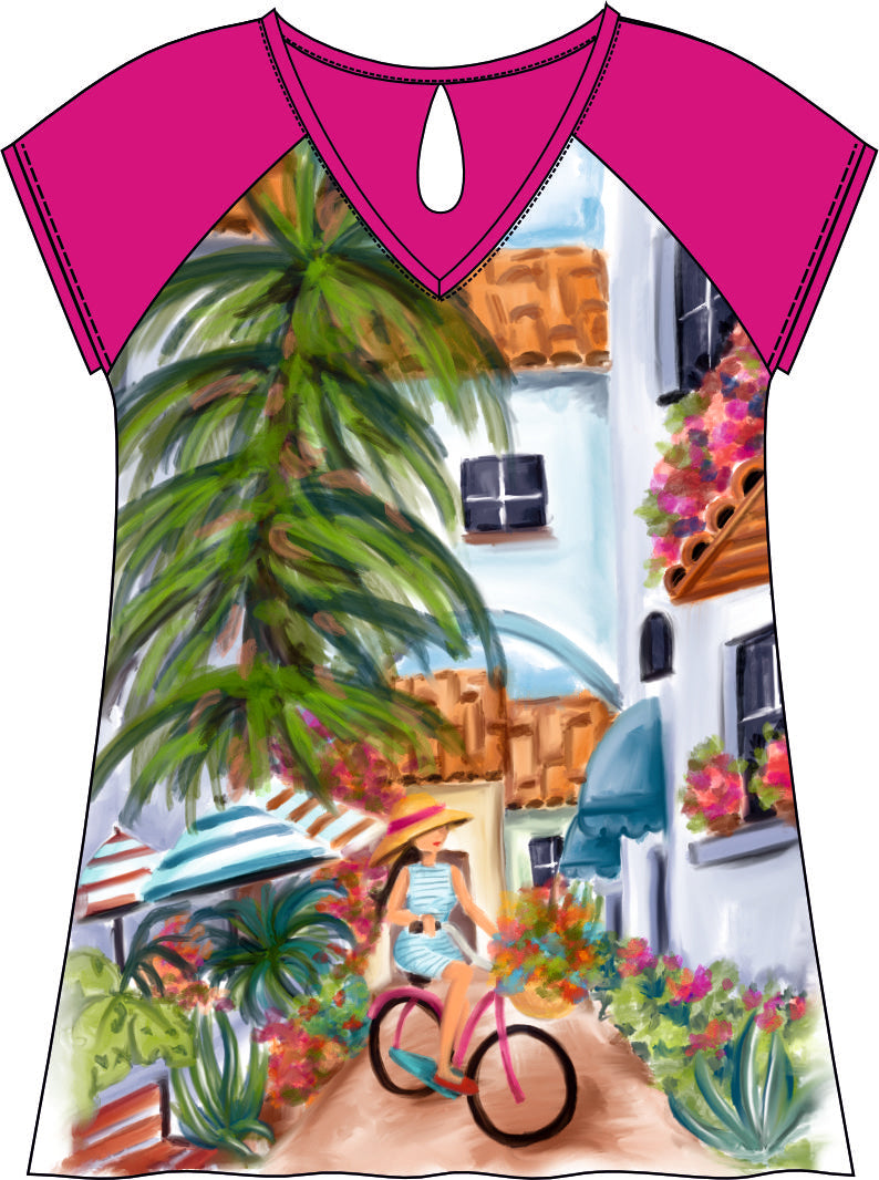 Camiseta Paseo en Bicicleta