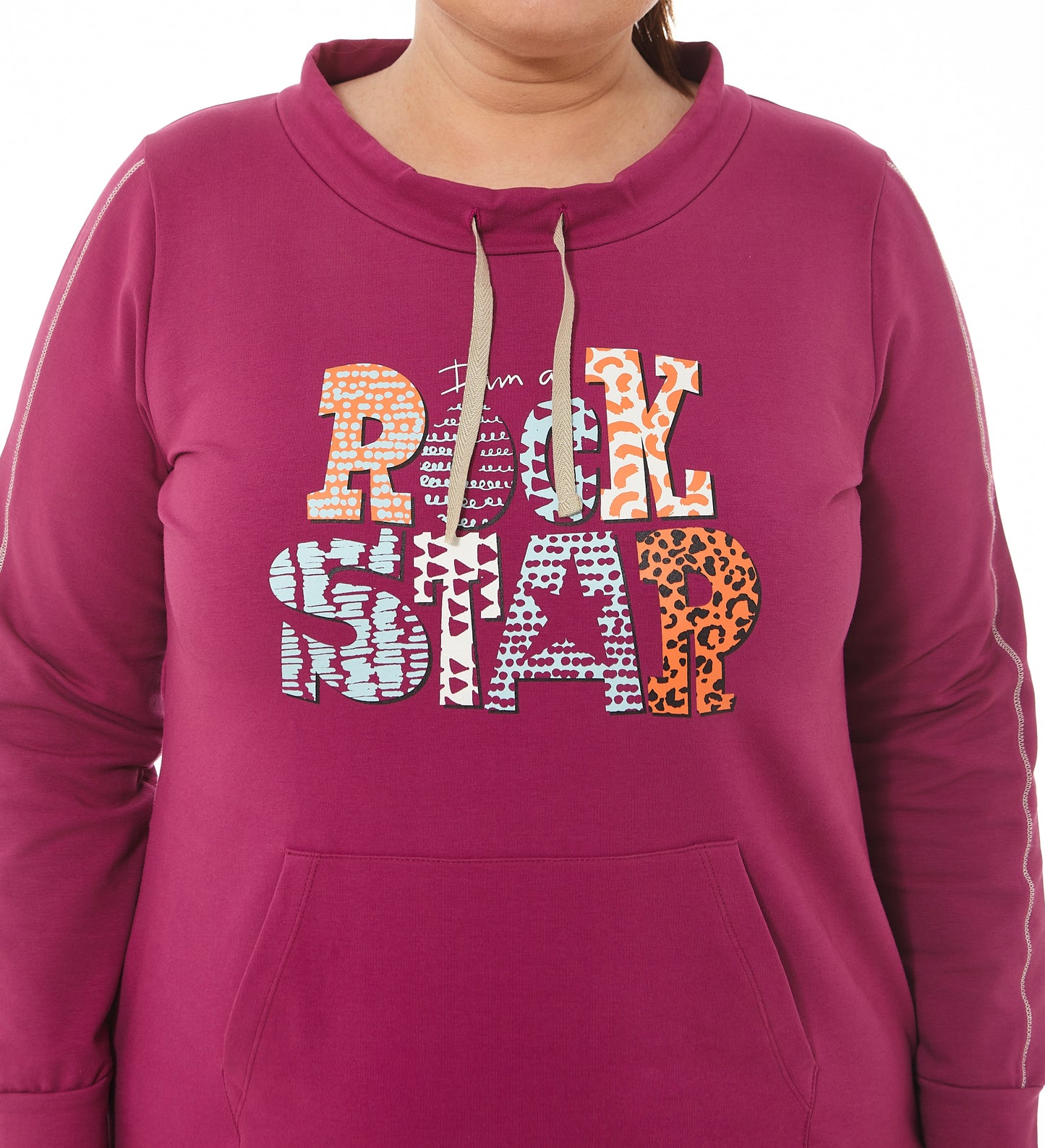 SUDADERA I'AM A ROCK STAR