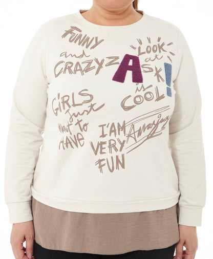 SUDADERA DIVERTIDA Y LOCA
