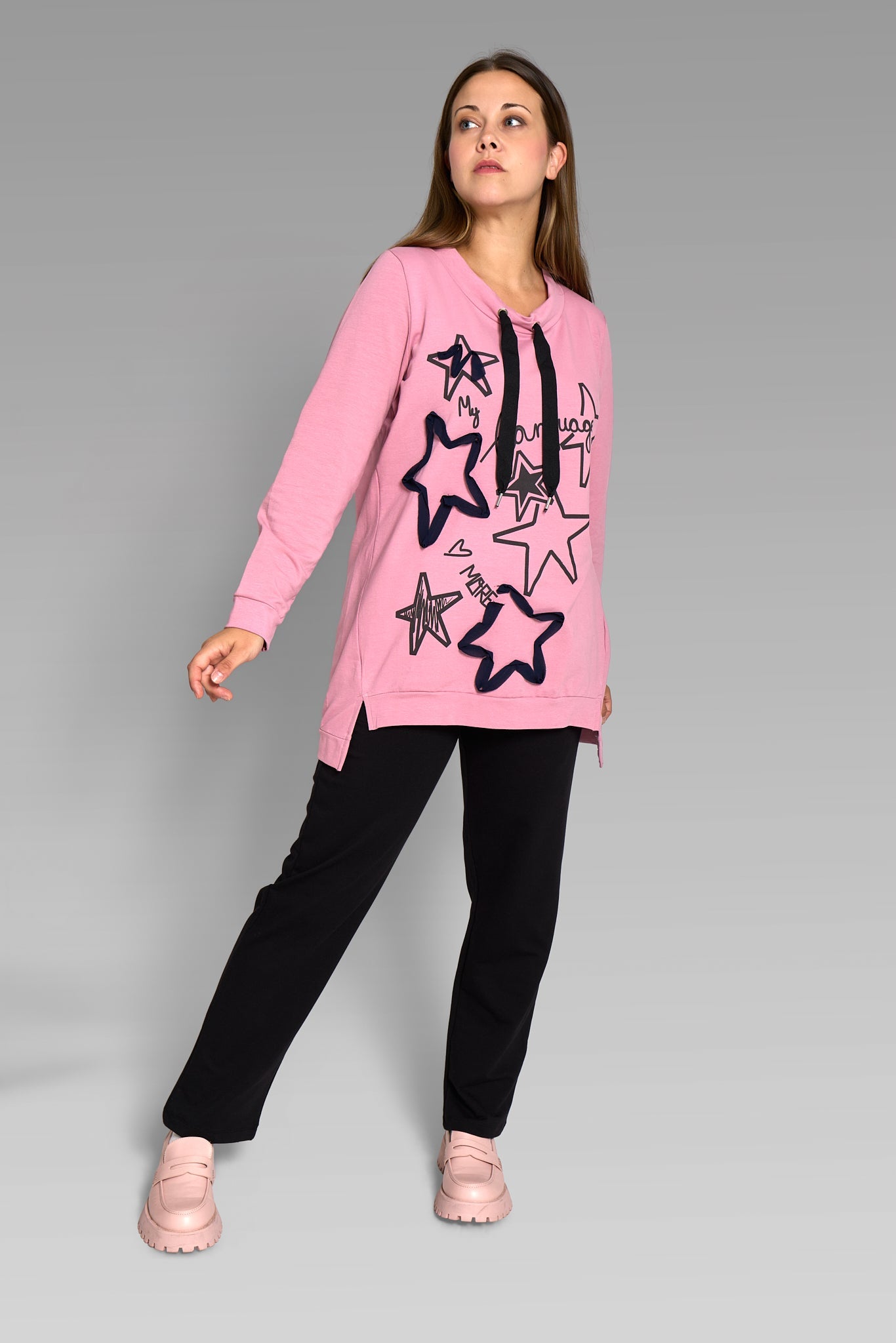 Sudadera Manga Larga MY LANGUAGE I LOVE MORE
